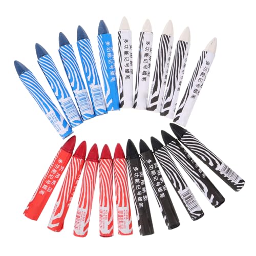 Zerodeko 5pièces Crayons Pour Pneus Marqueurs Étanches Pour Jantes Automobiles Outils De Marquage Réparation Craie Accessoires Pour Surfaces Sèches Et Humides Séchage Rapide