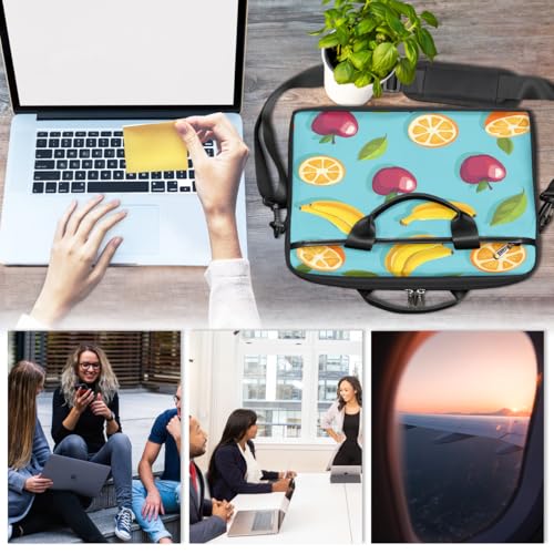 Maletín para portátil con estampado de frutas 15 pulgadas miniatura 6