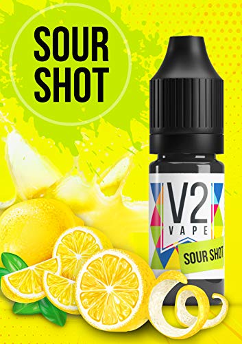 V2 Vape Sour Shot - Extra saurer Geschmack für Liquids, Aromen, E-Shisha 10ml – Bild 3