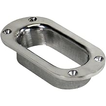 Whitecap 6223C Stainless Steel Hawse Pipe - 1-1/2" x 3-3/4" x 7/8"