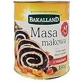 Bakalland Poppy Seed Filling (850g/ 1.9lbs)