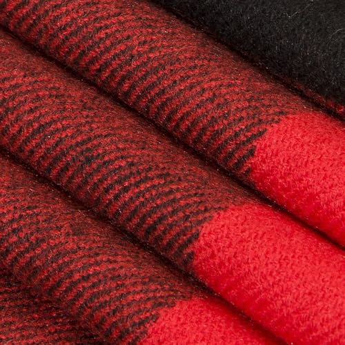 Buffalo-Plaid Christmas Scarf for Women Men - Warm Shawl Wraps Christmas Accessories Gift4