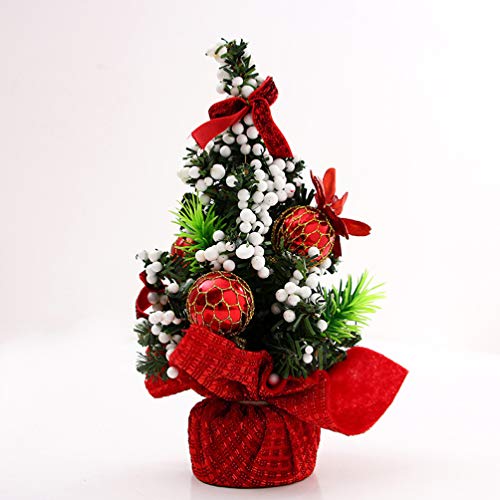 Bonsaï de Noël compact pour décorations de Noël sans encombrement - 7
