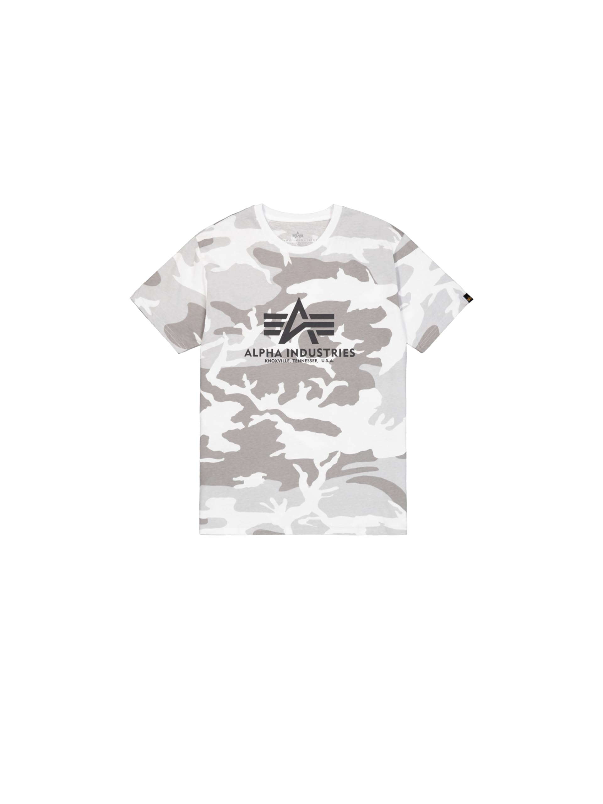 Alpha Industries Basic Camo T-Shirt for Men White Camo