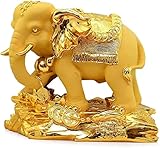 Chinesische Feng Shui Elefant Statue Tierstatue Ornamente Home Office Reichtum und Glück Figur Skulptur Geschenk Feng Shui Dekor