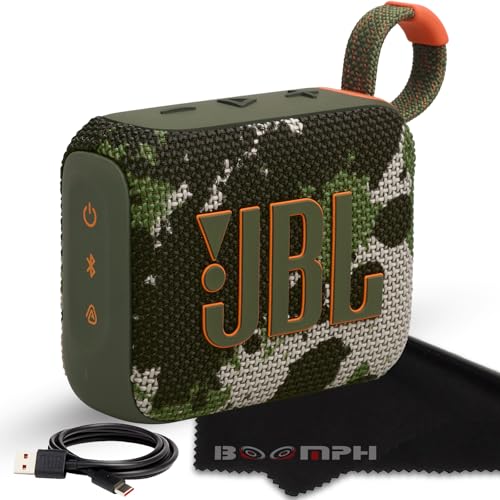 JBL Go 4 Portable Bluetooth Wireless Speaker, IP67 Waterproof and