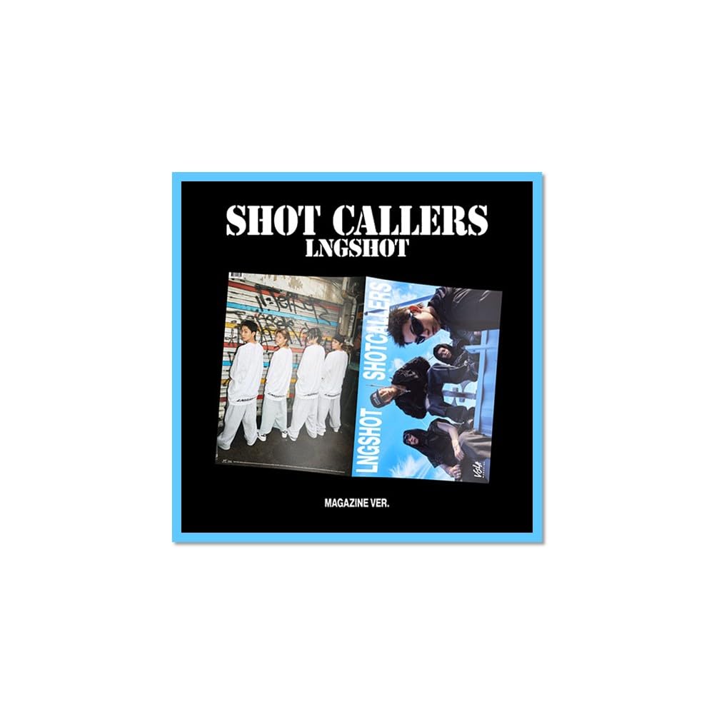 LNGSHOT SHOT CALLERS [Magazine Ver.] 1st EP Album : Amazon.co.uk