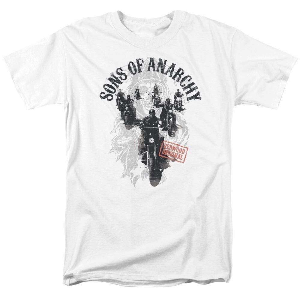 Sons of Anarchy T-Shirt Original TV Series Adult Regular fit Graphic tee SOA125 Cotton T-Shirt - Regular Fit, Printed T-Shirts for Men