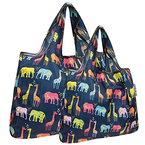Image of allydrew Large Foldable Tote Nylon Reusable Grocery Bag