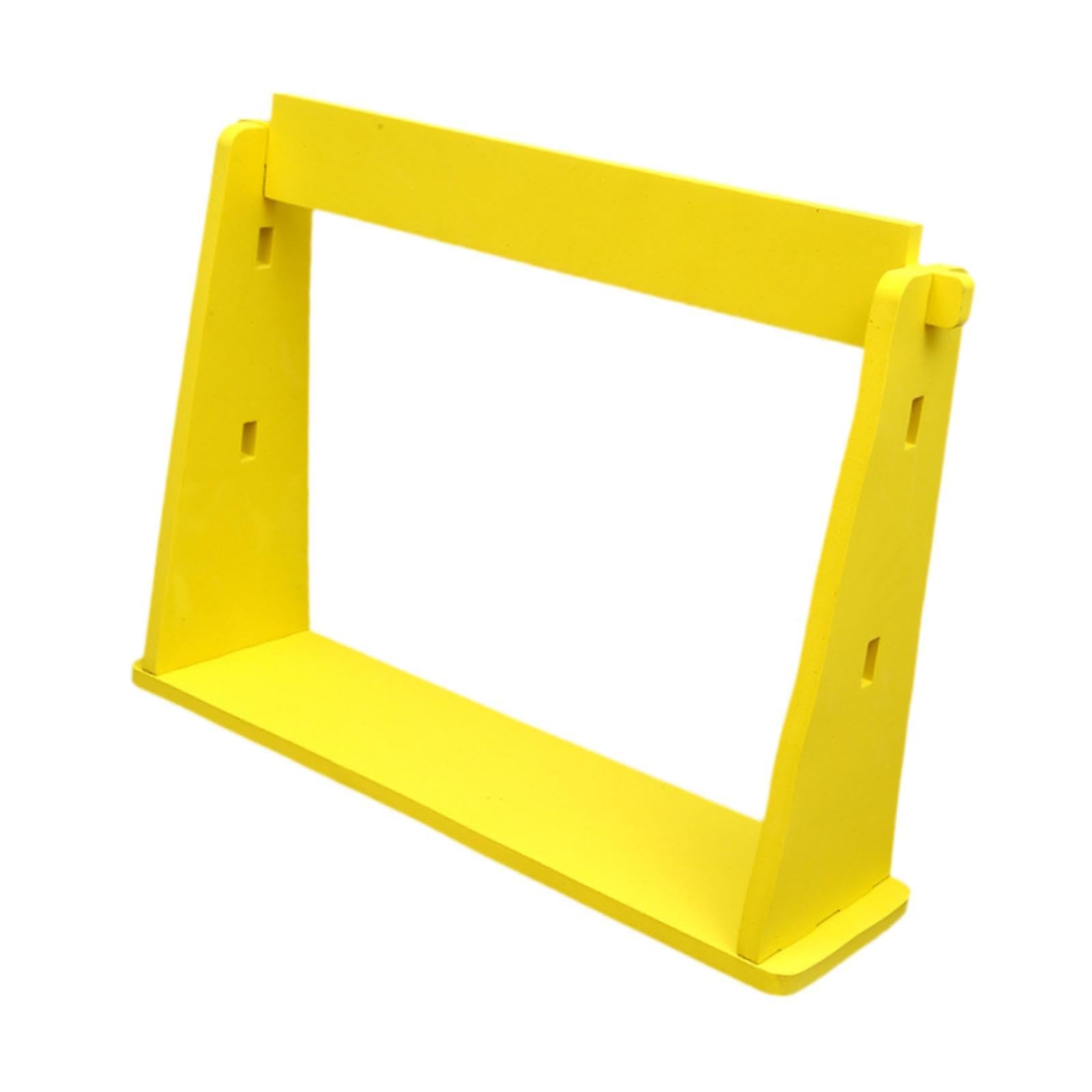 Yiju Agility Training Hurdle Speed Agility Training Equipment Obstacles Adjustable Height for Baseball Obstacle Courses Kids, Yellow