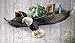 Collections Etc 3D Eagle Sculpted Wall Shelf Multi