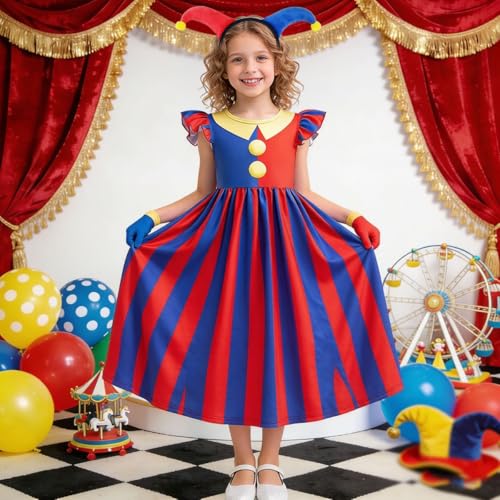Disfraz de circo para niñas 6-7 años miniatura 4