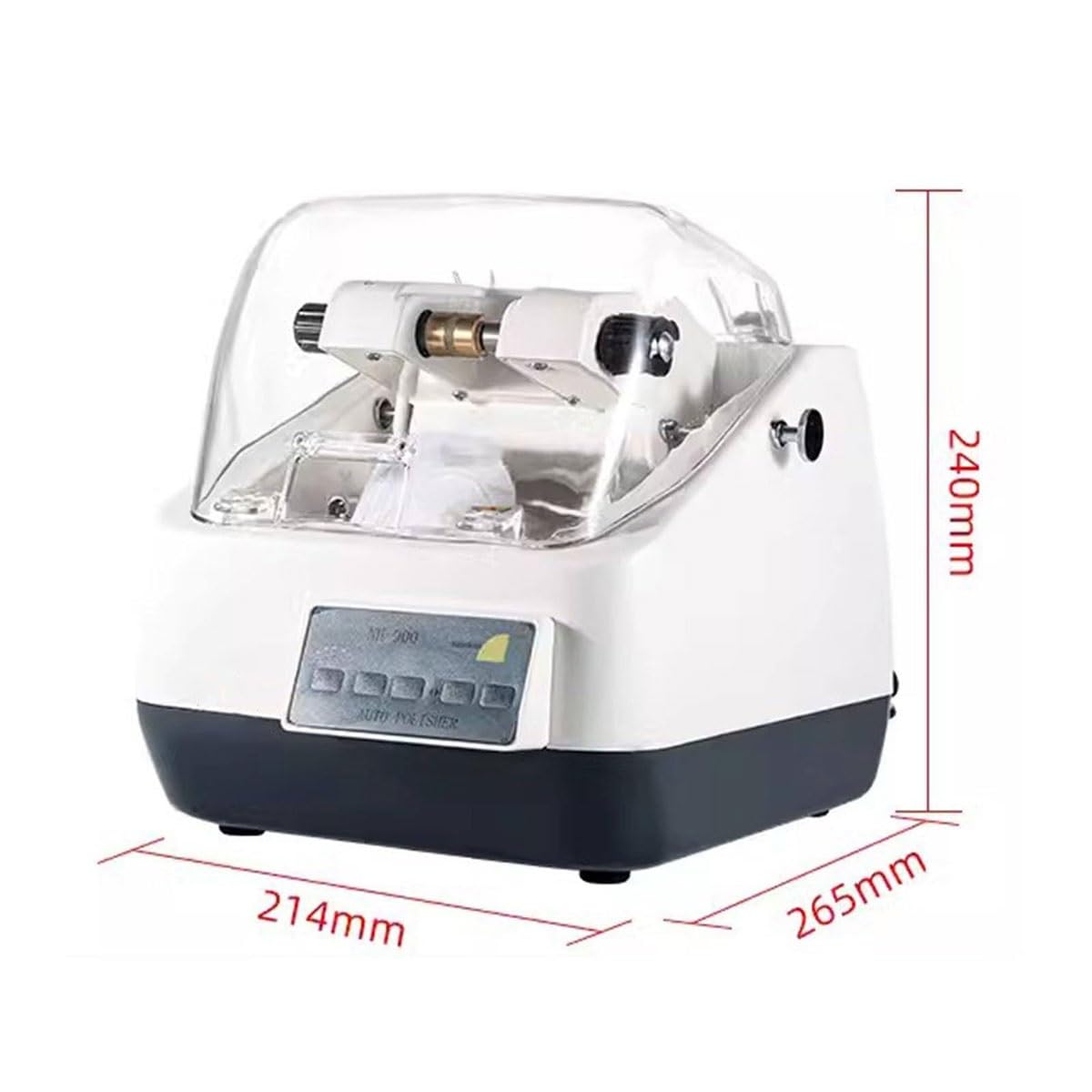 Edger de Lente óptica eléctrica, máquina de Recorte de Lentes de 140 W, máquina de Pulido de Lente con Panel de Control de microcomputador, 1~5 Minutos de Ajuste de Tiempo