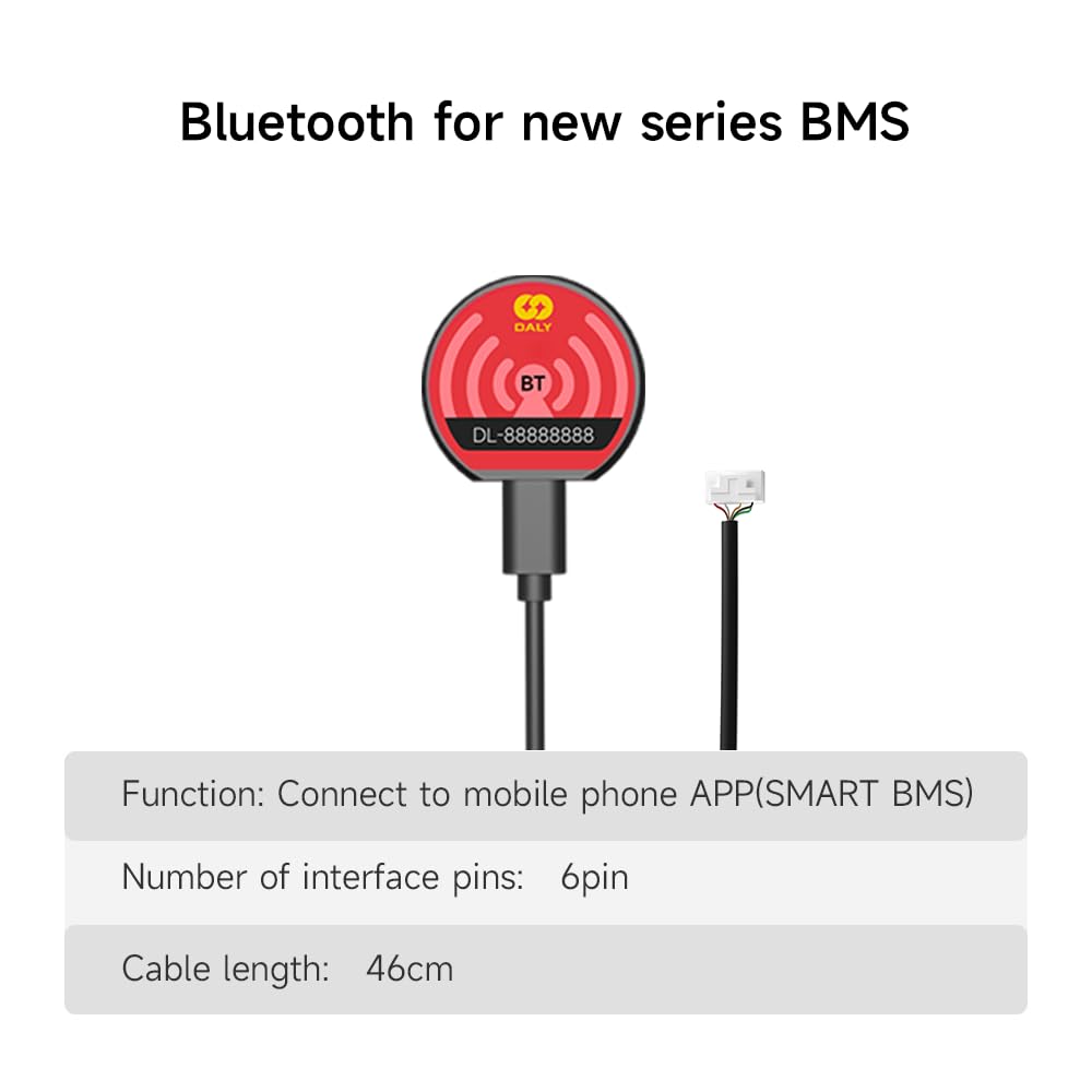 DALY Smart BMS-Zubehör Bluetooth für Li-Ionen-LifePO4-BMS BMS