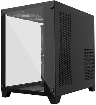 GAMEFORCE LIQUID 6x120mm Gaming Computer Case with RGB Fan and Controller