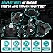 Farrme Automotive Engine Mounts Set of 5 Fit for Honda Accord 08-12, Crosstour 12-15, Acura TSX 09-14 L4 2.4L Engine Motor Trans Mount Set A4565, A4570, A4572, A4584, A4561
