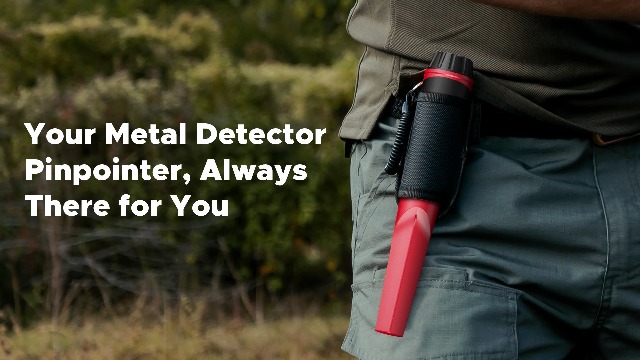 Détecteur Métaux Pinpointer Portable Haute Précision - Étui Inclus Pour Chasse Trésor