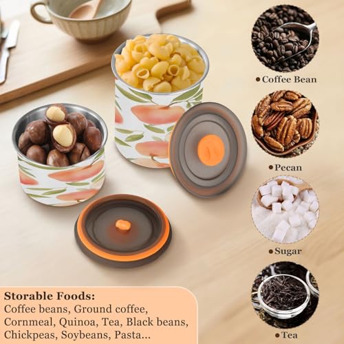 ATTX envase para café hermético de acero inoxidable 500ml miniatura 5