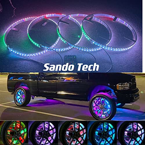 Light up the Night with Lumi Chasing LED Wheel Lights