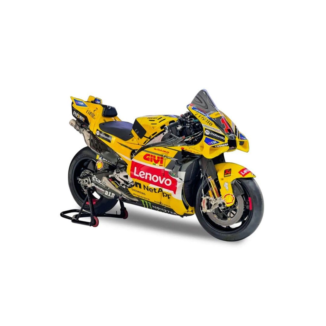 1:18Maisto MOTORBIKE 2024 DUCATI LENOVO MOTO GP (#23 BAGNAIA) - 1:18 Scale - Incredibly Detailed Die-Cast Replica Collectible Motorcycle Model, Multiple Colours