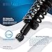 Detroit Axle - 1.7L Struts for 2003 2004 2005 Honda Civic [No Si] 4 Ready Struts w/Coil Spring Assembly Front and Rear Replacement Suspension Strut Shock Absorber