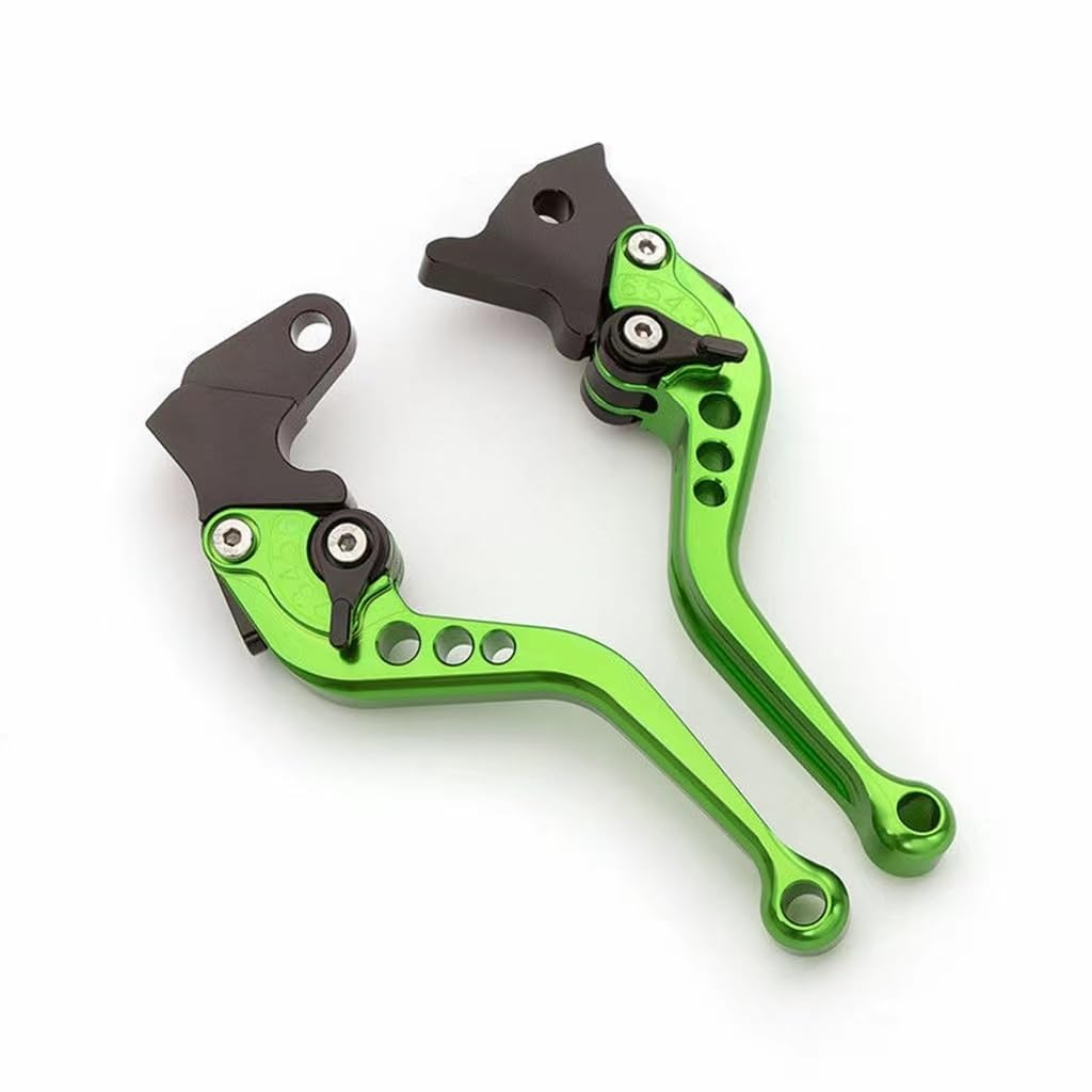Zhannuobhd Green 147Mm Brake Clutch Lever For Royal For Enfield 650 For Interceptor For Continental For Int650 For Gt650 8 Color Adjustable Motorcycle Brake Clutch Levers(Green 147Mm)