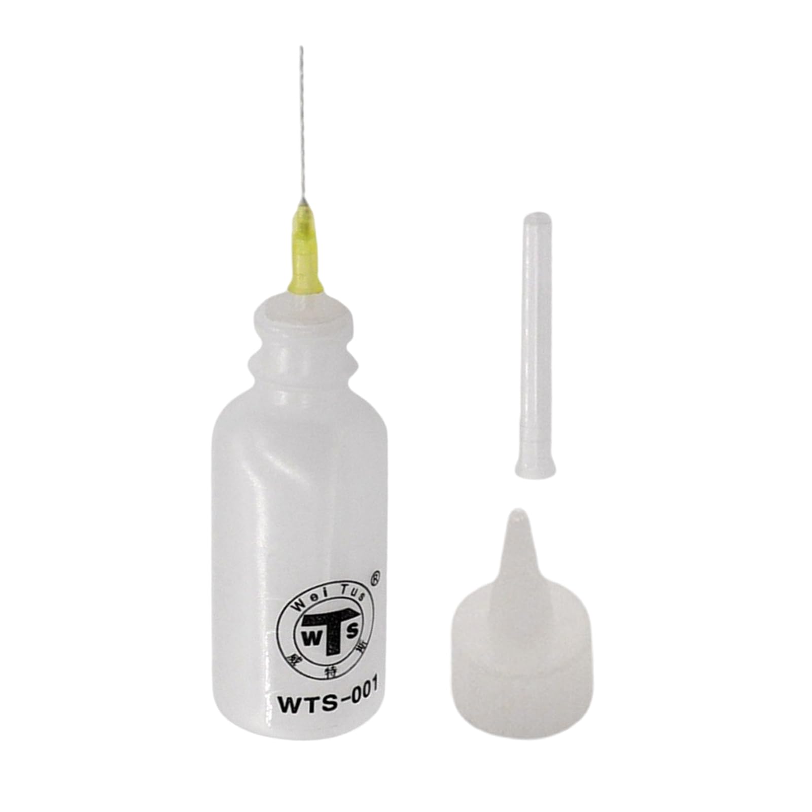 Precision Tip Squeeze Bottle - Fine Tip Applicator Bottle | 110ml Squeeze Oil Applicator Bottle with Caps, Needle Glue Squeeze Bottle, Leakproof Liquid Dropper Bottle for Oil, Solvents, Electronics