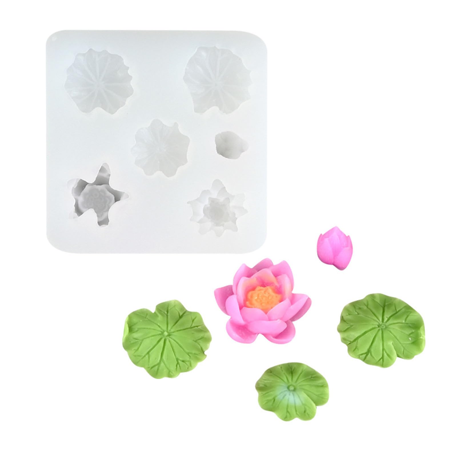 Kalttoy Molds for Fondant & Chocolate Decorations, Perfect for Cupcakes and Wedding Birthday Cakes Art Craft Molds