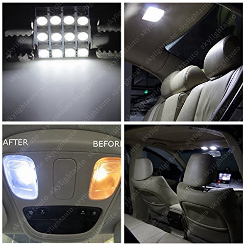 Paquete de 19 luces LED interiores xenón blanco para Nissan NV 2012-2016 miniatura 2