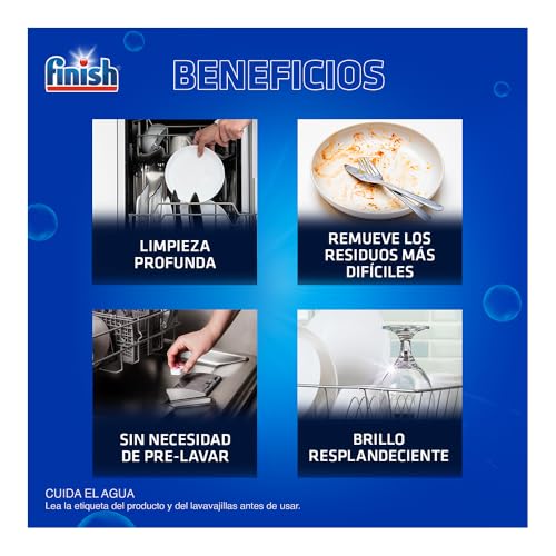 Finish Powerball Detergente para Lava Louças, Tabletes com Secante, 30 Tabletes #3