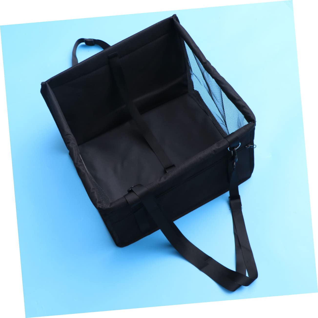 ABOOFAN Bolsa para Perros para El Coche con Laterales de Malla para Transportar Mascotas Color Cómoda para El Coche