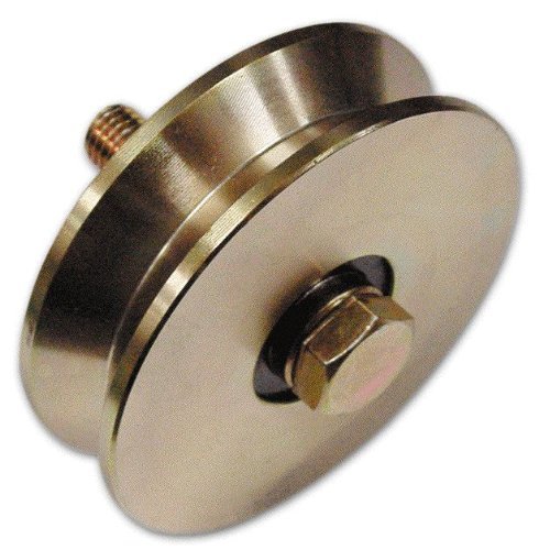 Ruota Gola a V Doppio Cuscinetto per Cancelli Ø 160 mm Spessore 32 mm Fc 305 1PZ
