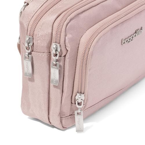 Image of Baggallini Triple Zip with Front Wallet /Trifecta RFID Wallet Crossbody