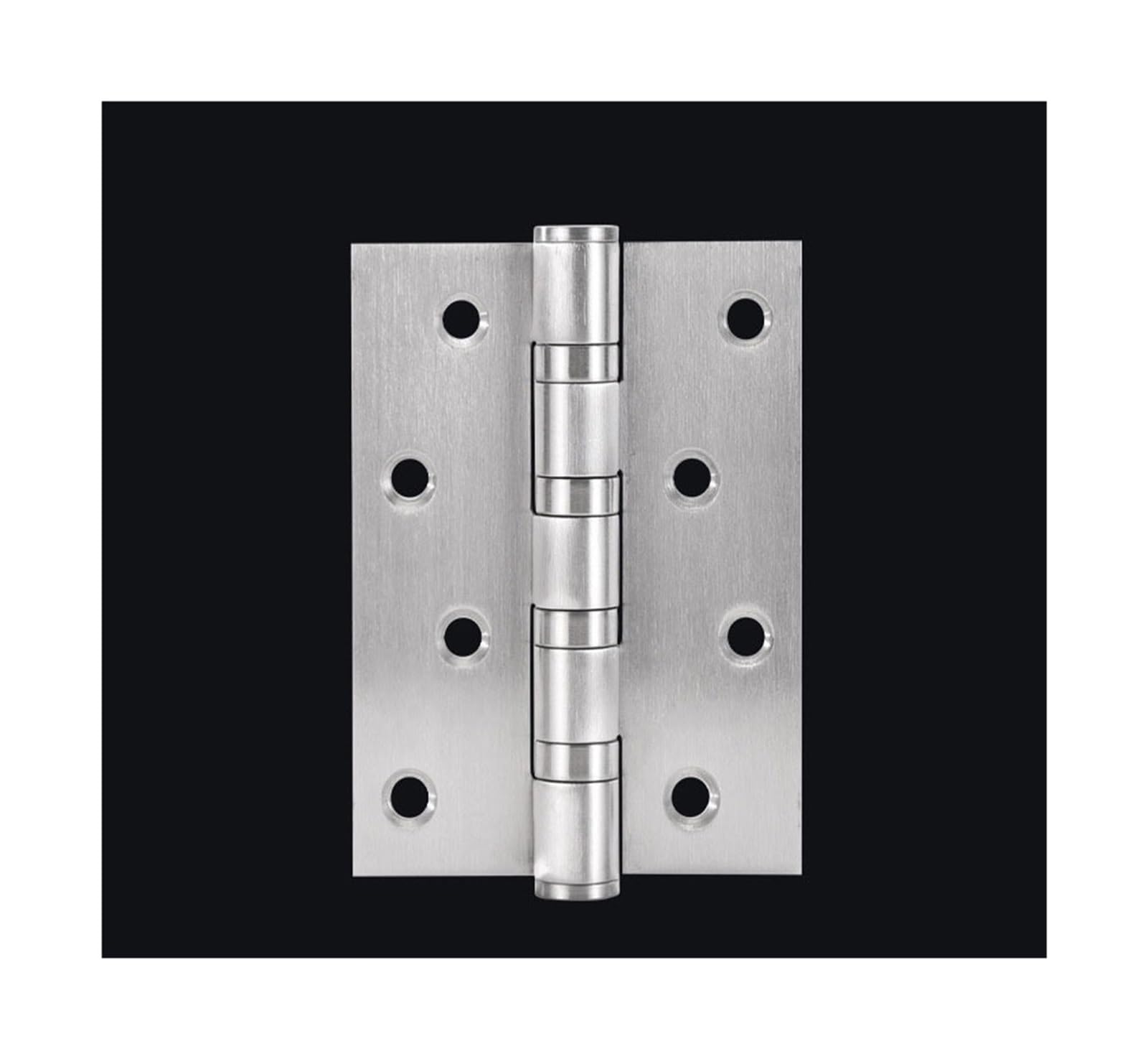 Chtkagv Brushed Steel Stainless Steel Mute Hinge Room Door 4 Inch Bearings Hinges