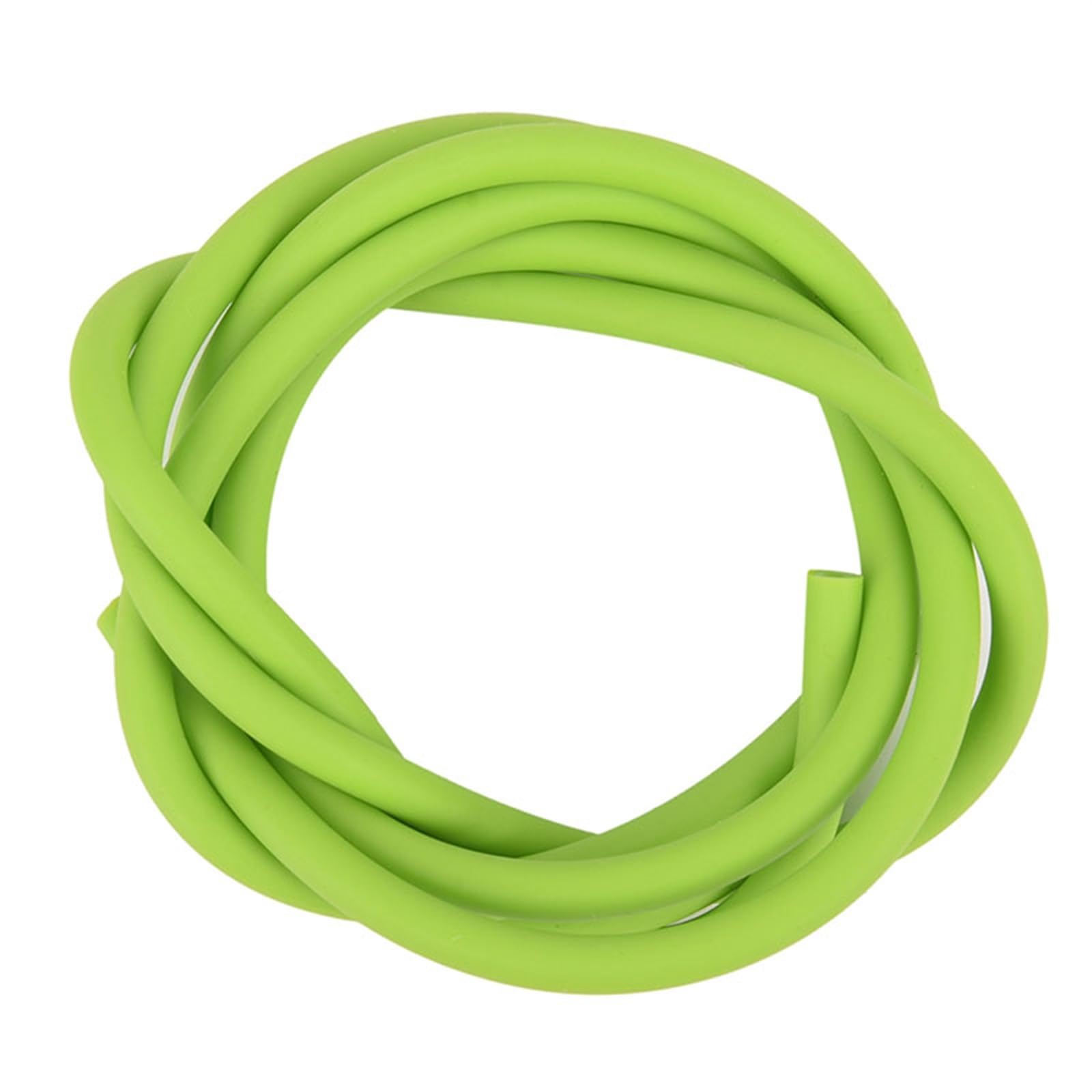 flexiable rubber Rubber Hoses High Resilient Elastic Tube Red Black Orange Green Good Wear Resistance Nature Latex 2 meter drain elastic (Color : Green, Size : ID1.6 x OD3.2mm)