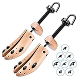 Cedar Wood Two Way Professional Shoes Stretcher for Men or Women Shoes (One Pair Large Size 9-13)