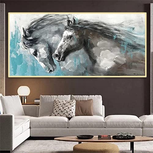 Diamant peinture numero adulte cheval activité relaxante esprit zen