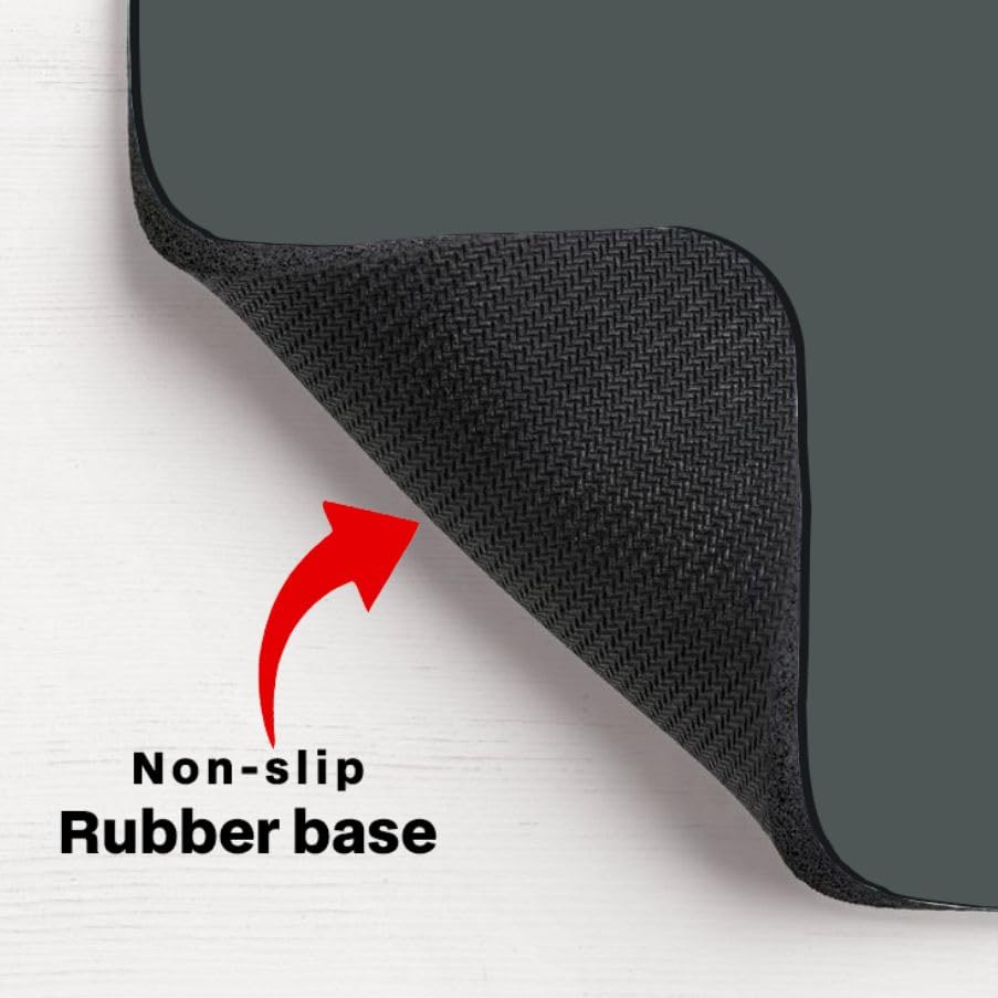 Image of ON TREND Premium Extended Mouse Pad, Large Premium Desk Mat Anti Skid Rubber Base for Desktop Laptop PC Office Gaming (Size- 23 X 11 x 0.12 Inch) (Dark Grey)