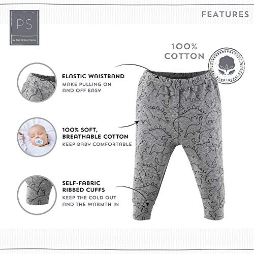The Peanutshell Camo And Dinosaur Baby Pants For Boys | 5 Pack Set (6 Months) #TOP1