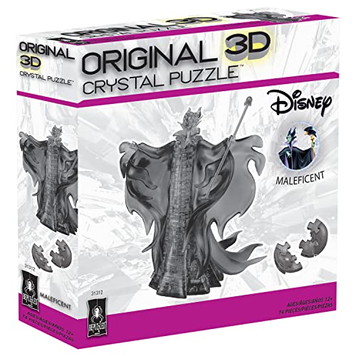 Original 3D Crystal Puzzles | Disney Maleficent Licensed Deluxe Original 3D Crystal Puzzle, Ages 12 And Up #TOP1