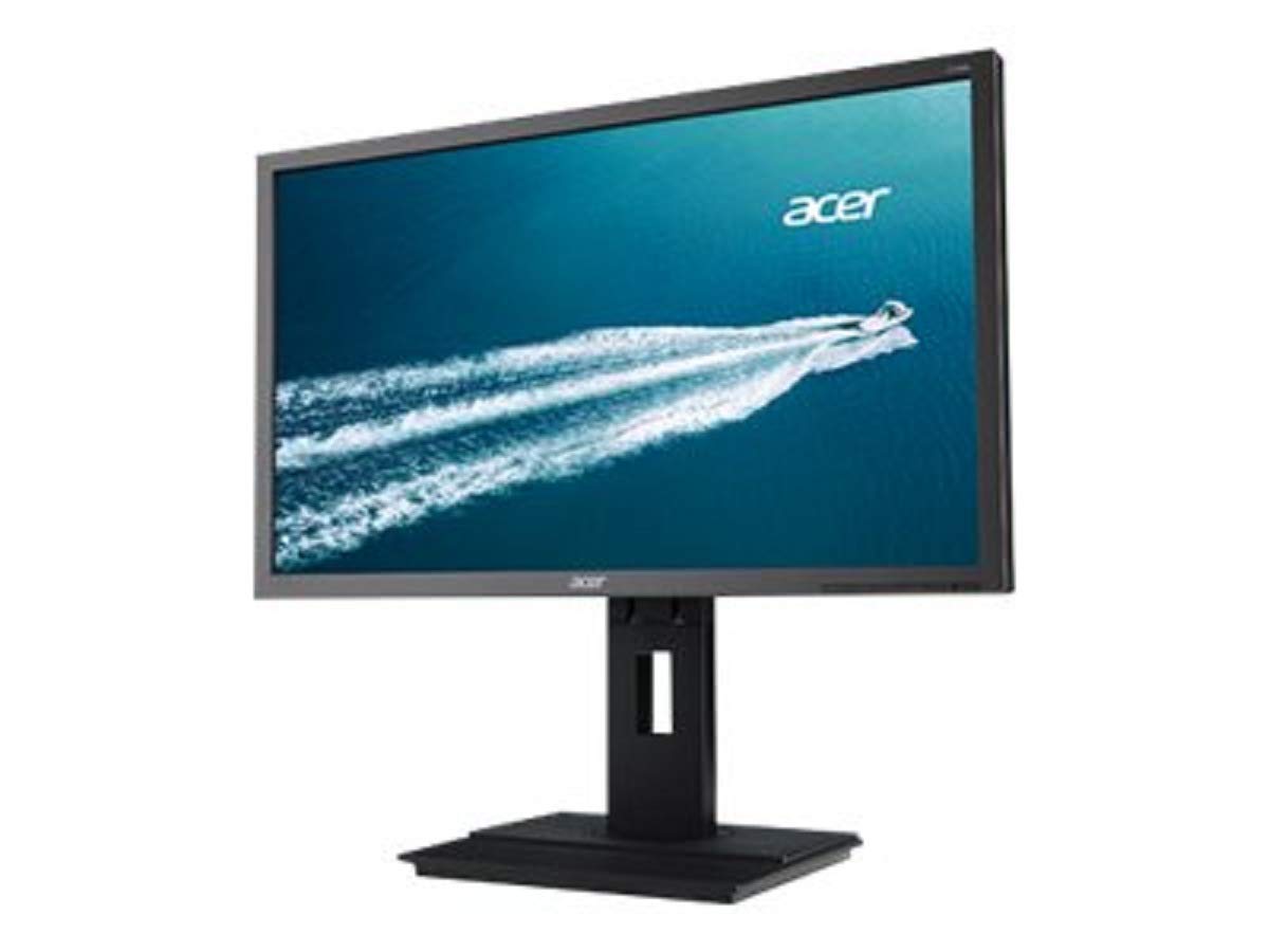 acer B246HLYMDR Monitor da 24", Display Full HD (1920 x 1080), 60Hz, Contrasto 100M:1, Luminosità 250 cd/m², Tempo Risposta 5 ms, VGA, DVI, Speaker Integrati, Pivot, Regolazione di Altezza