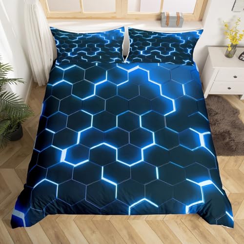 Homewish Boys Geometric Duvet Cover Single
