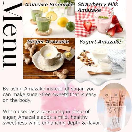 TANICA Amazake Starter - Japanese Koji Fermentation Powder for Making Sweet Rice Drink at Home | No Added Sugar, Non-Alcoholic, Gluten-Free, Vegan | Probiotic Gut Health & Natural Sweetener | 2g x 10 Packets (Made in Japan) - image 6
