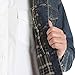 Wrangler mens Lined Concealed Carry Denim Jacket, Indigo, Medium US