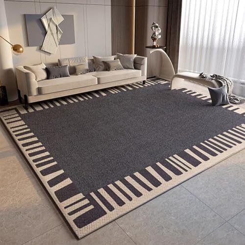 Nordic Light Luxury Modern Simple Carpet per soggiorno camera da letto divano letto B6 (80 x 120 cm)