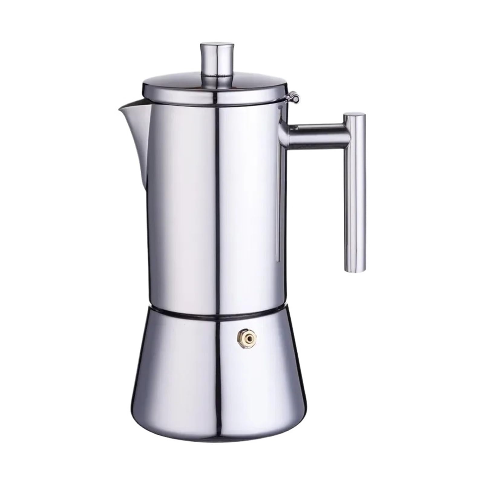 Genérico Cafetera espresso espesante Moka Pot máquina de café italiana acero inoxidable