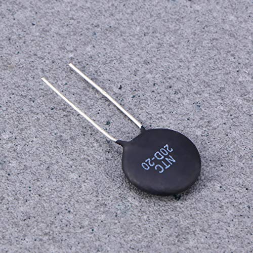 ULTECHNOVO Kit de Variedade de Resistor de 2 Unidades Ntc20d-20 Kit de Resistor de Capacitor de Term