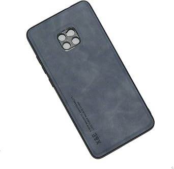 Kepuch Silklike Case for Huawei Mate 20 Pro - Cover Bumper Built-in Metal Plate for Huawei Mate 20 Pro - Blue