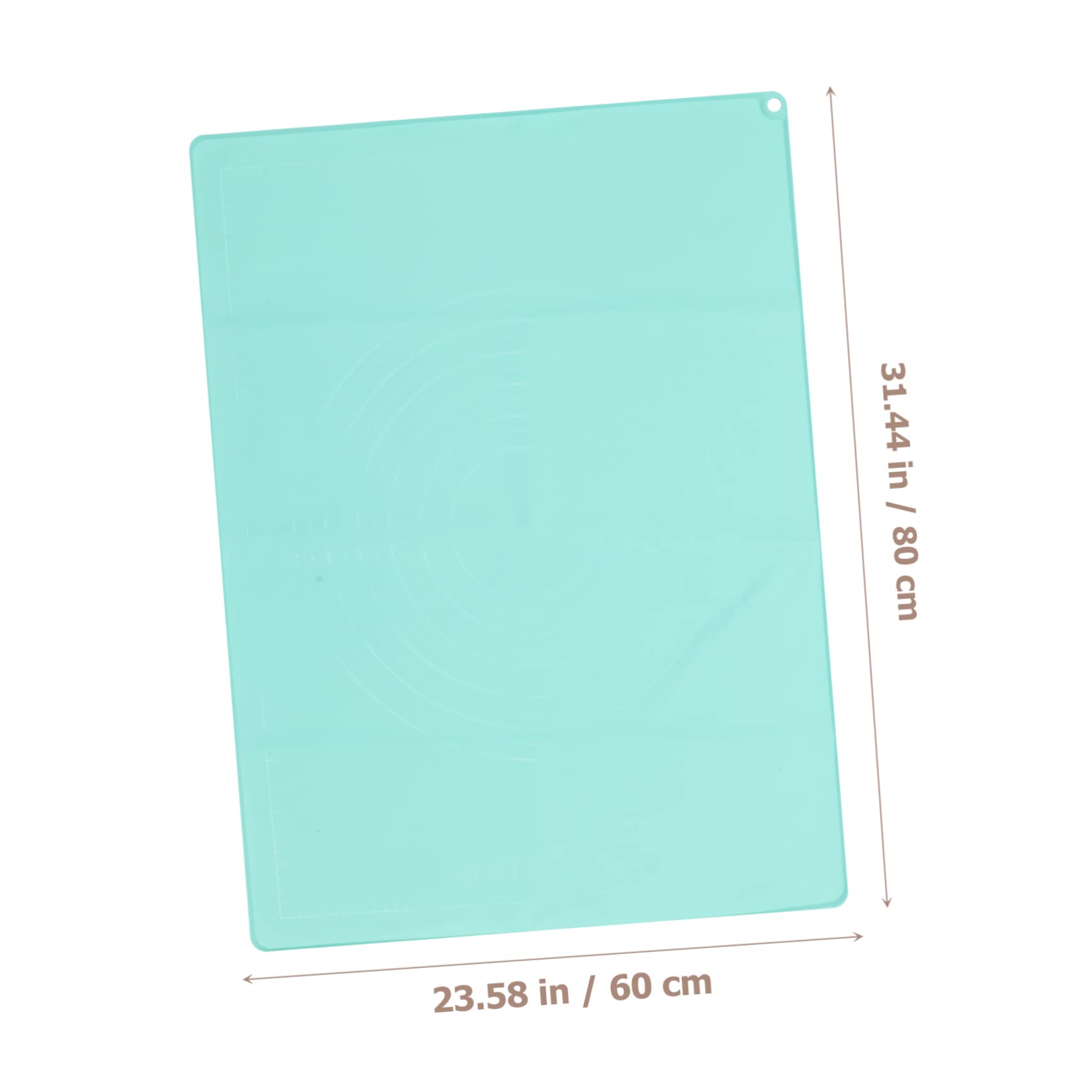 Tappetino in Silicone Per Impasto Da Banco Scala Di Misurazione Resistente All Usura Antiscivolo Riutilizzabile Per Preparazioni Dolciarie e Uso Domestico