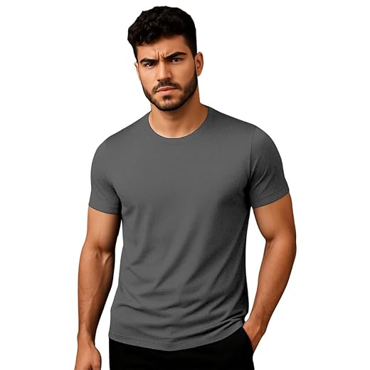 Camiseta Masculina Tech Modal Antiodor Não Amassa Ultra Macia Confortável Básica Premium